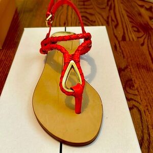 Brand new dolce vita coral color sandals.
